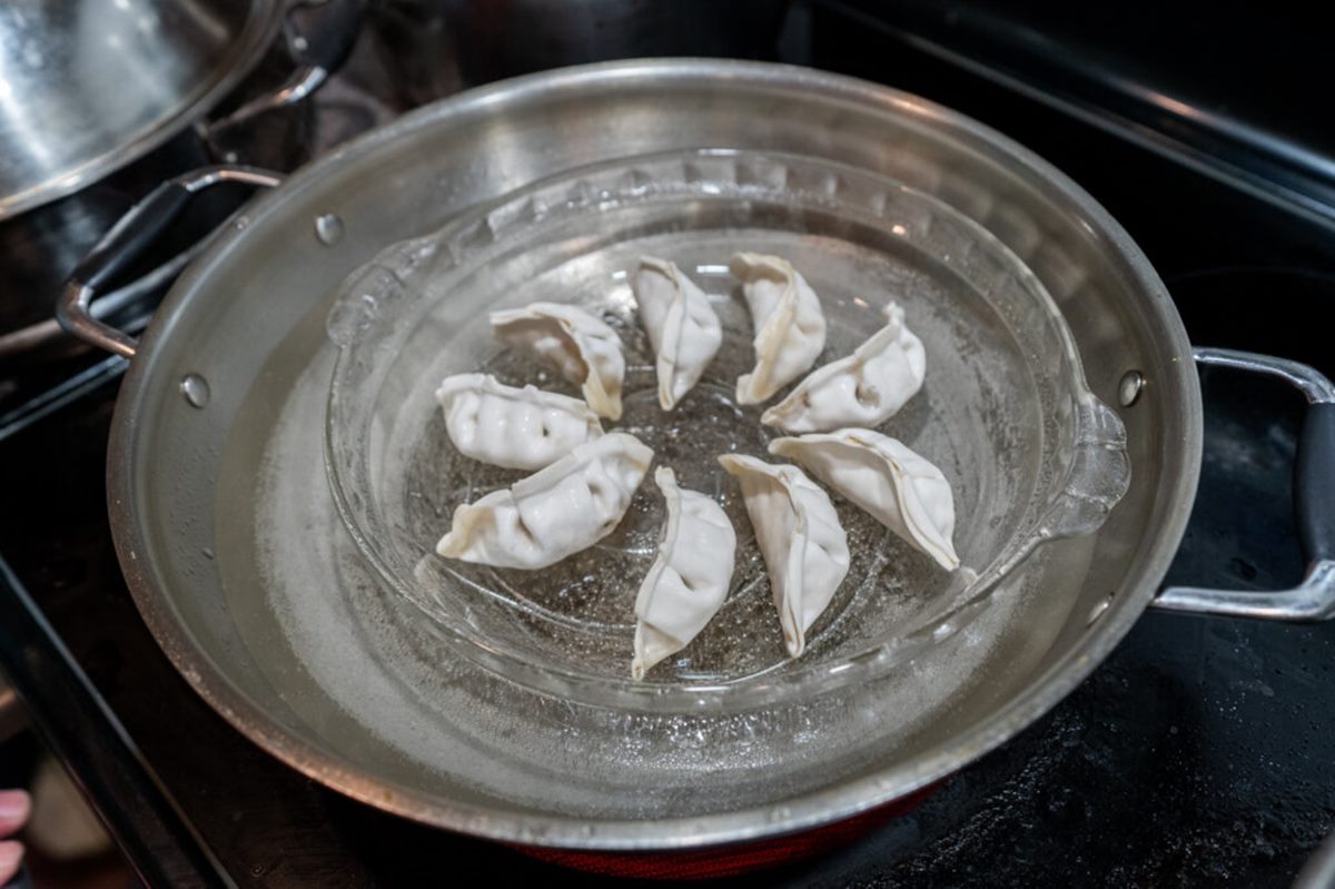 How To Steam Dumplings In Metal Steamer 