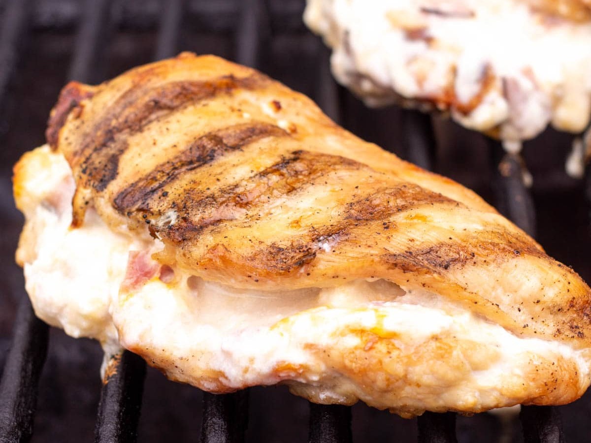 How to Stuff and Grill Chicken Breasts