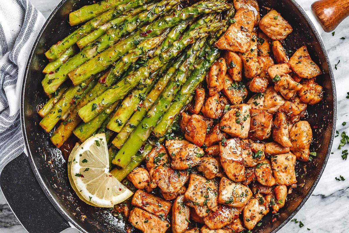 the-canal-house-perfect-bite-poach-your-chicken-and-asparagus-for-a-light-easy-meal