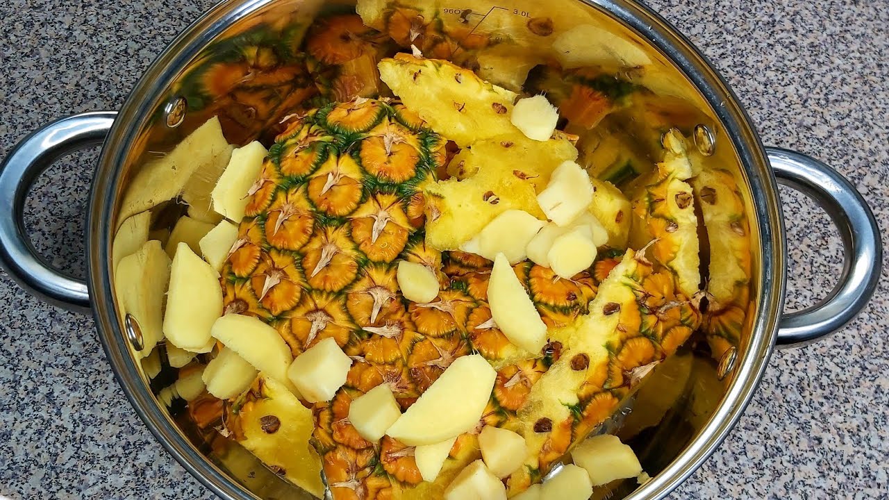 how-to-boil-pineapple-skin