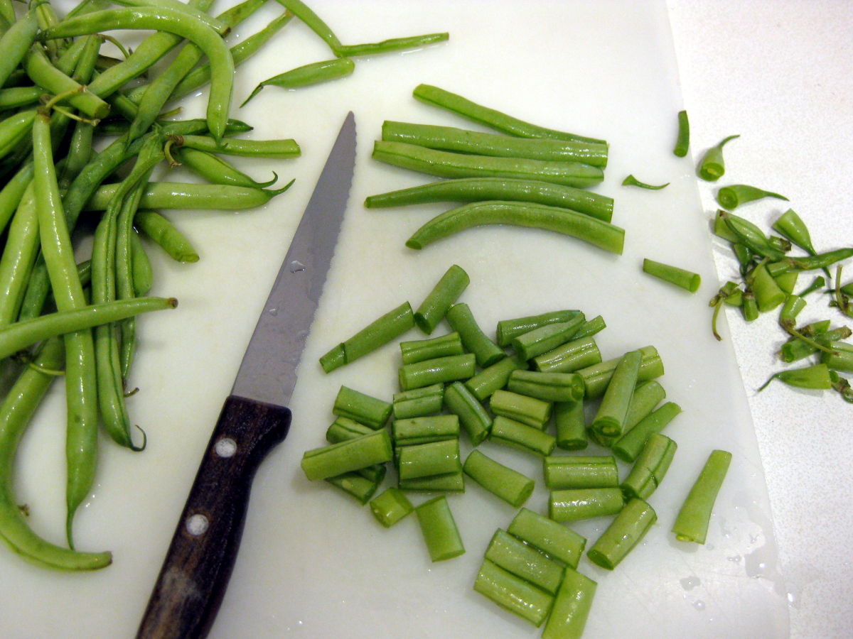 how-to-chop-green-beans