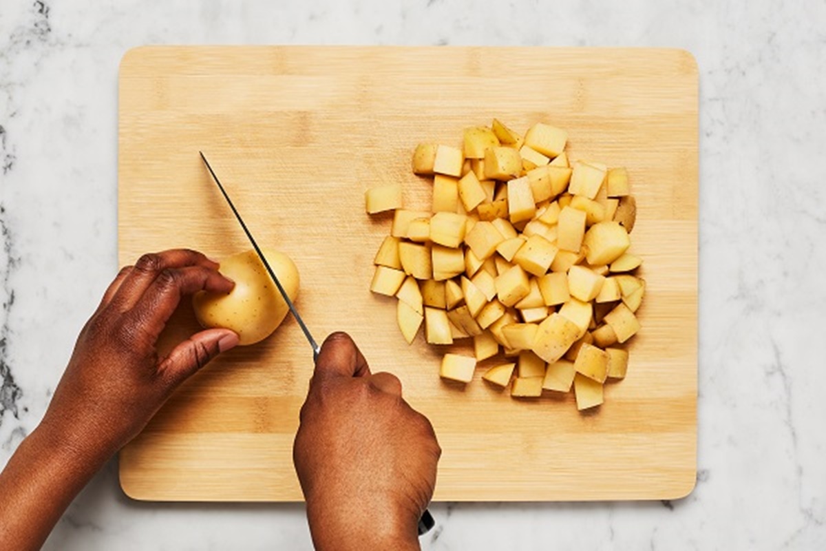 How To Chop Potatoes Into Cubes - Recipes.net