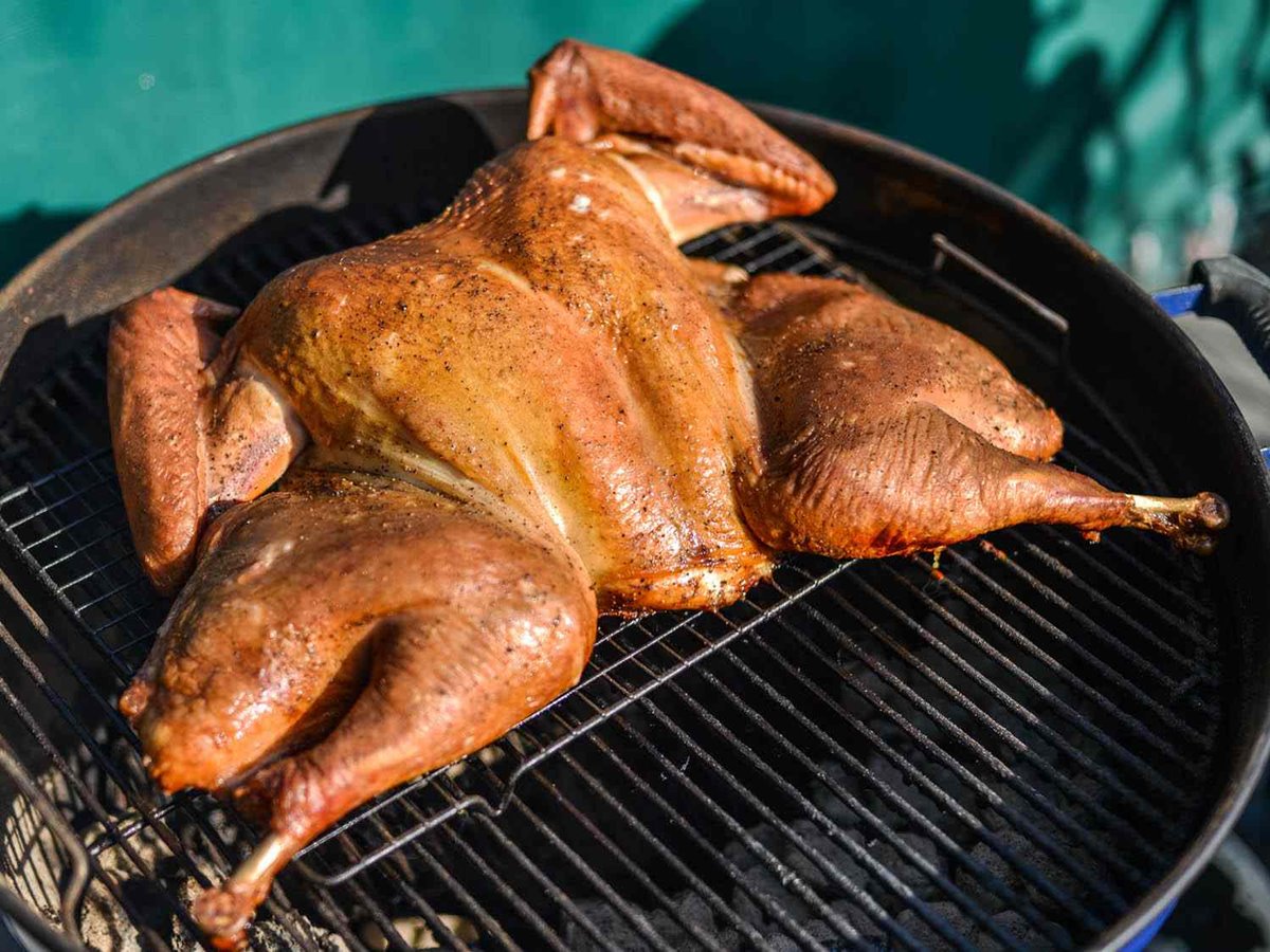 How To Cook A Turkey On A Weber Charcoal Grill