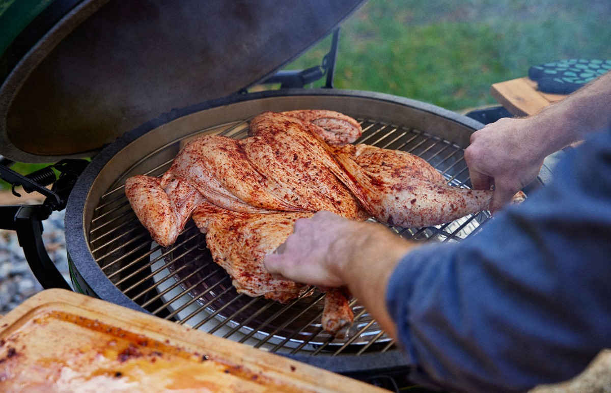 Green egg turkey outlet breast