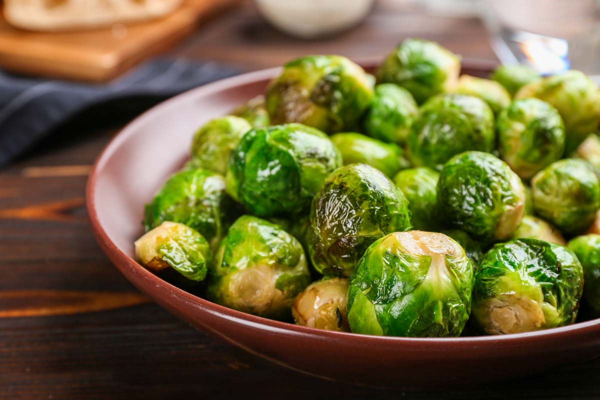 Brussel sprouts for store dogs