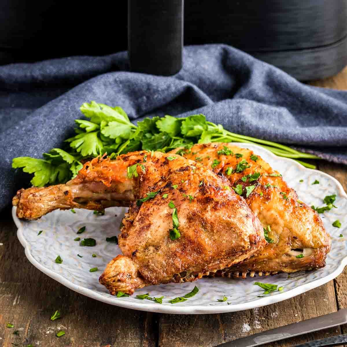 How to Cook Air Roasted Chicken Legs in the Comfee Air Fryer Oven 