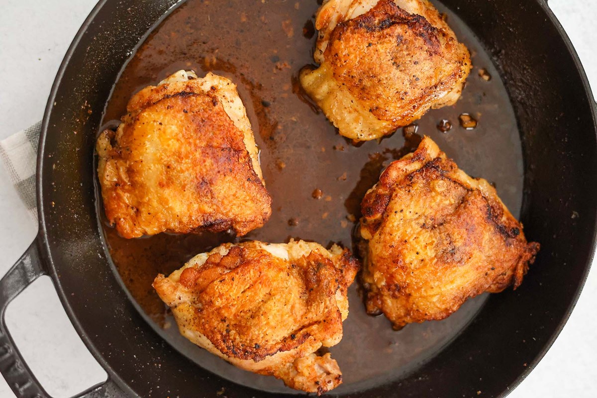 How To Cook Chicken Thighs In Electric Skillet