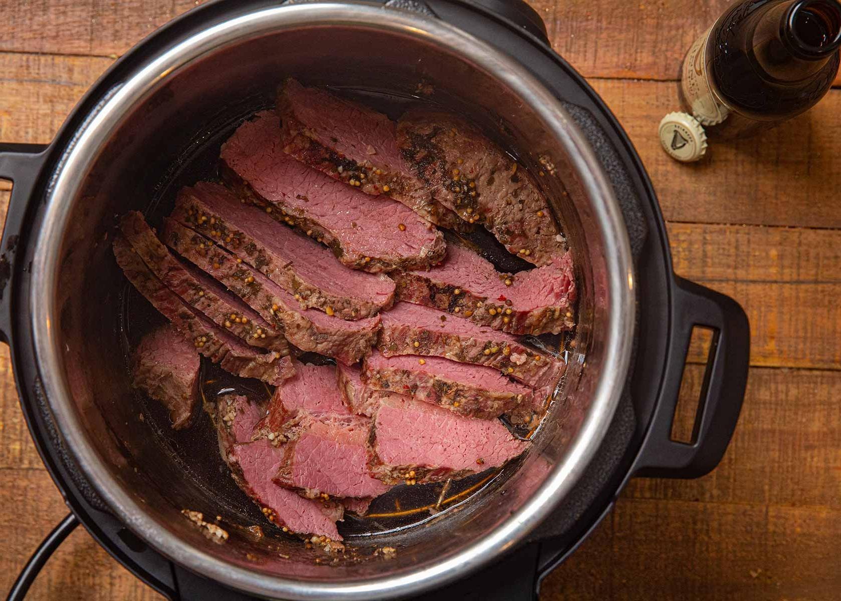 Cooking frozen corned outlet beef in pressure cooker