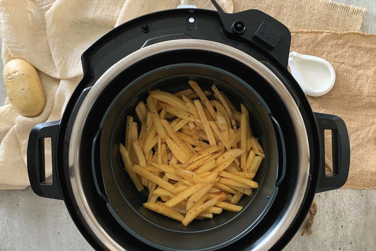 Instant pot shop deep fry