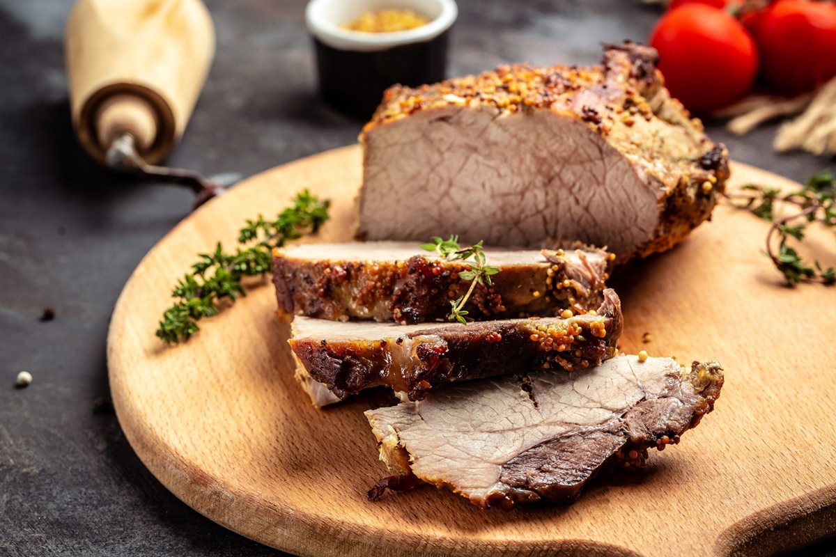 Frozen pork roast best sale instant pot cook time