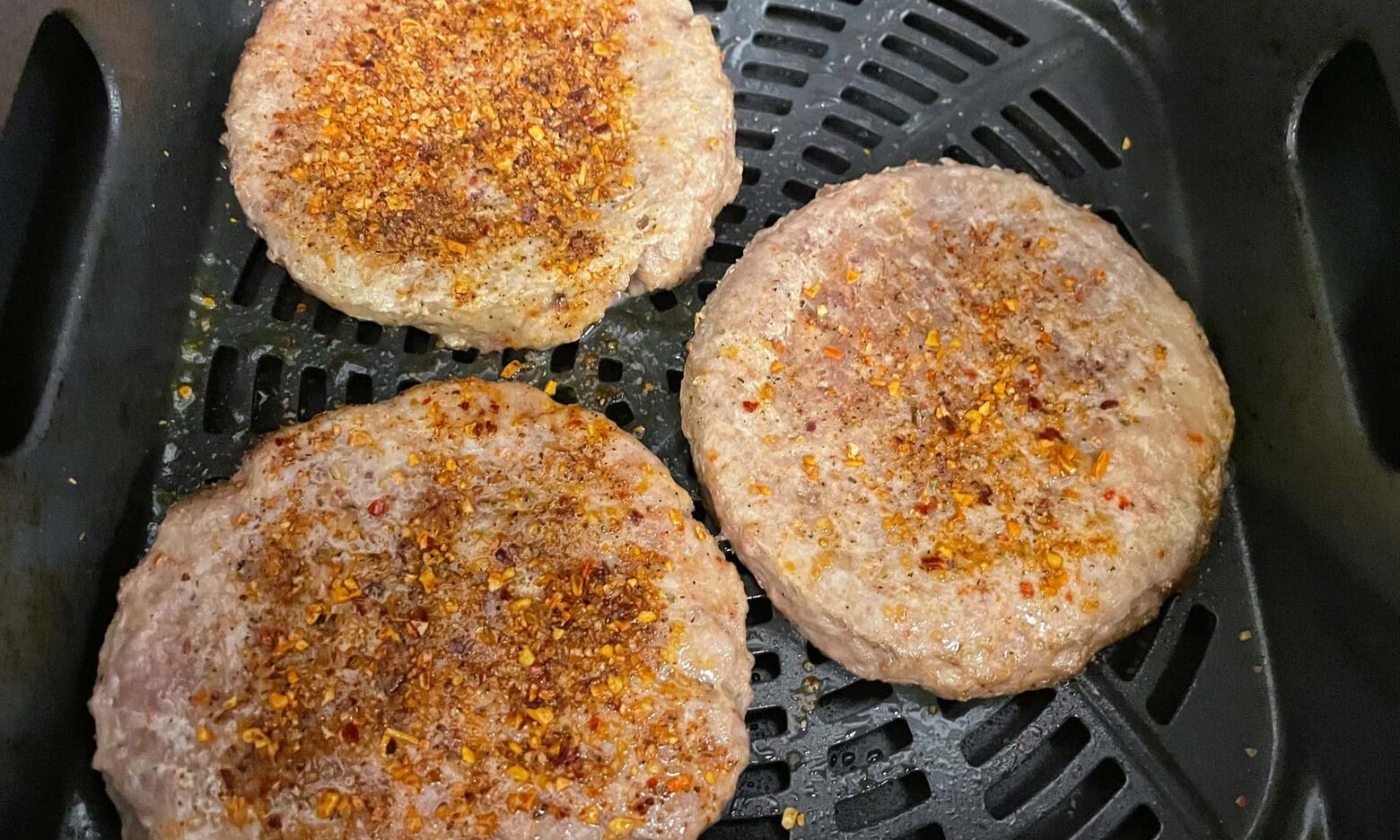 Air fryer outlet frozen turkey burgers