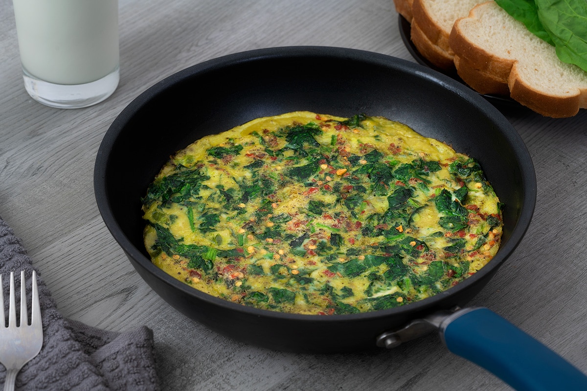 how-to-cook-spinach-omelette