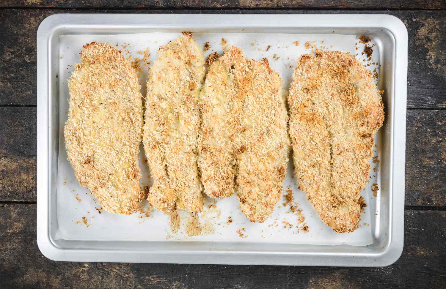 EASY Garlic Parmesan Turkey Cutlets Recipe