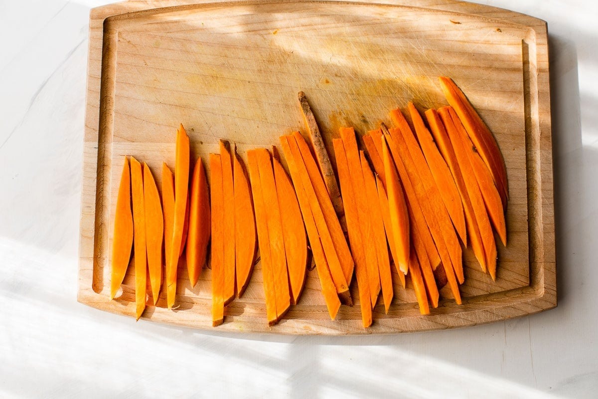How to Cut Sweet Potato Fries (with Pictures) - wikiHow