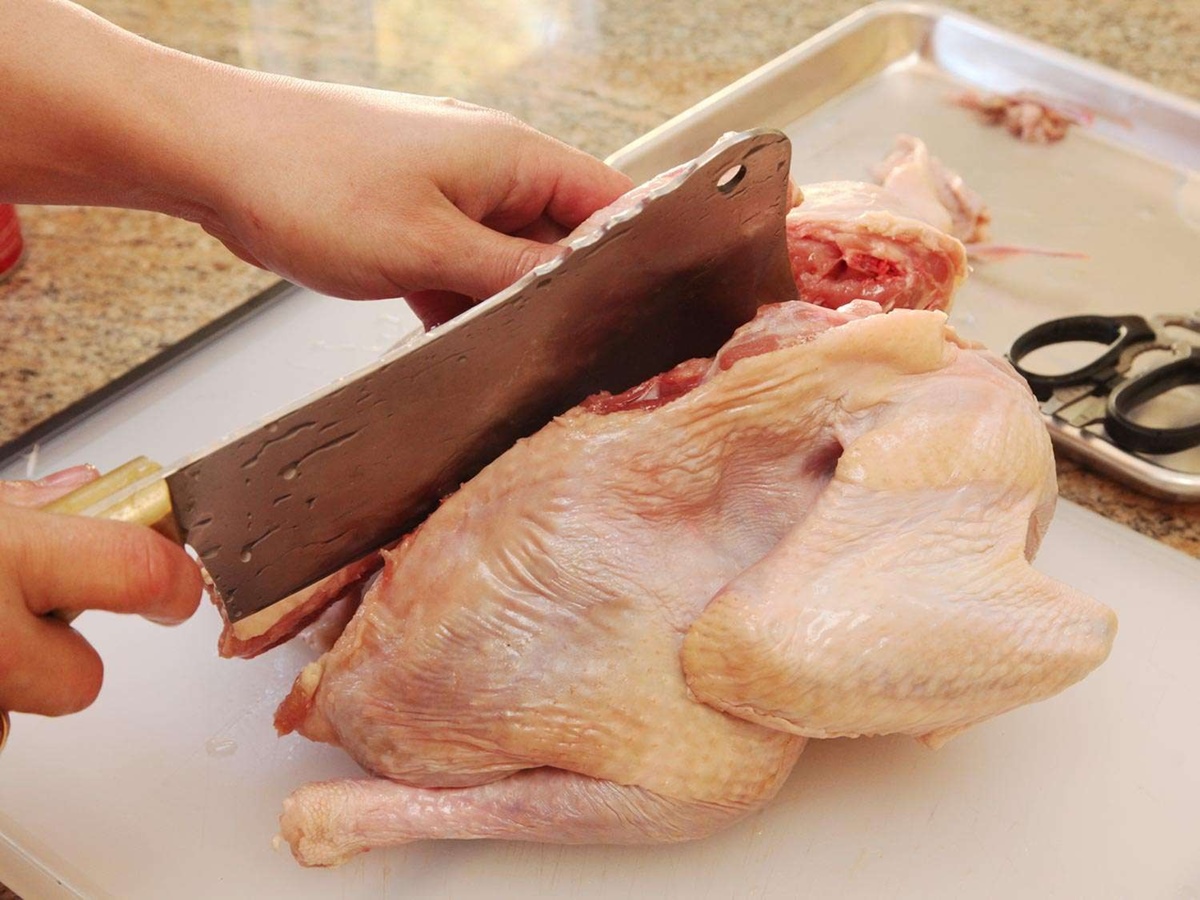 how-to-cut-a-turkey-in-half-for-smoking
