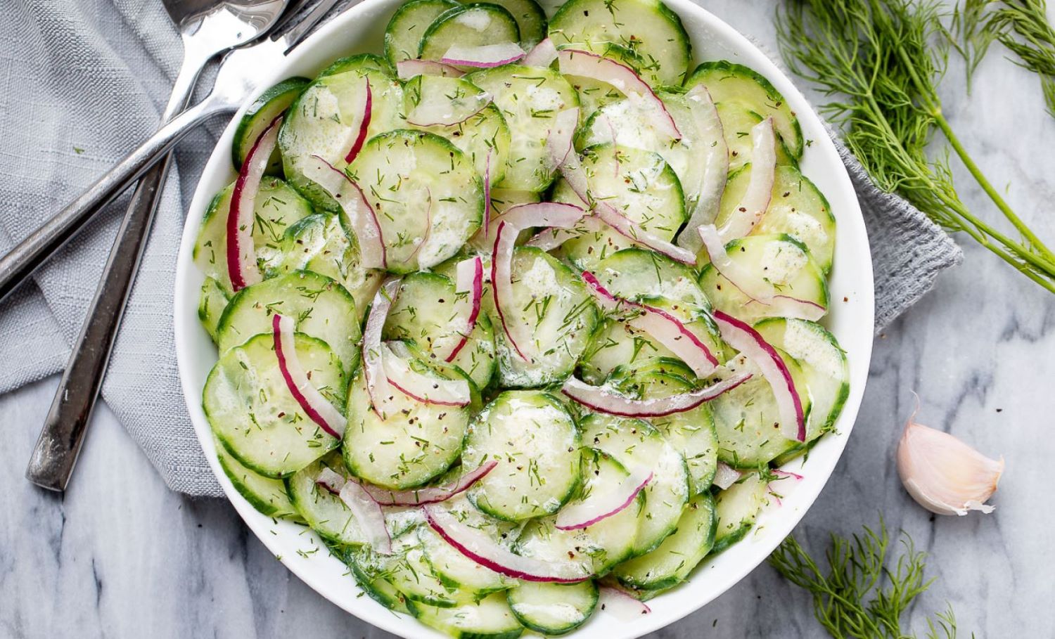 how-to-cut-fresh-dill-for-salad