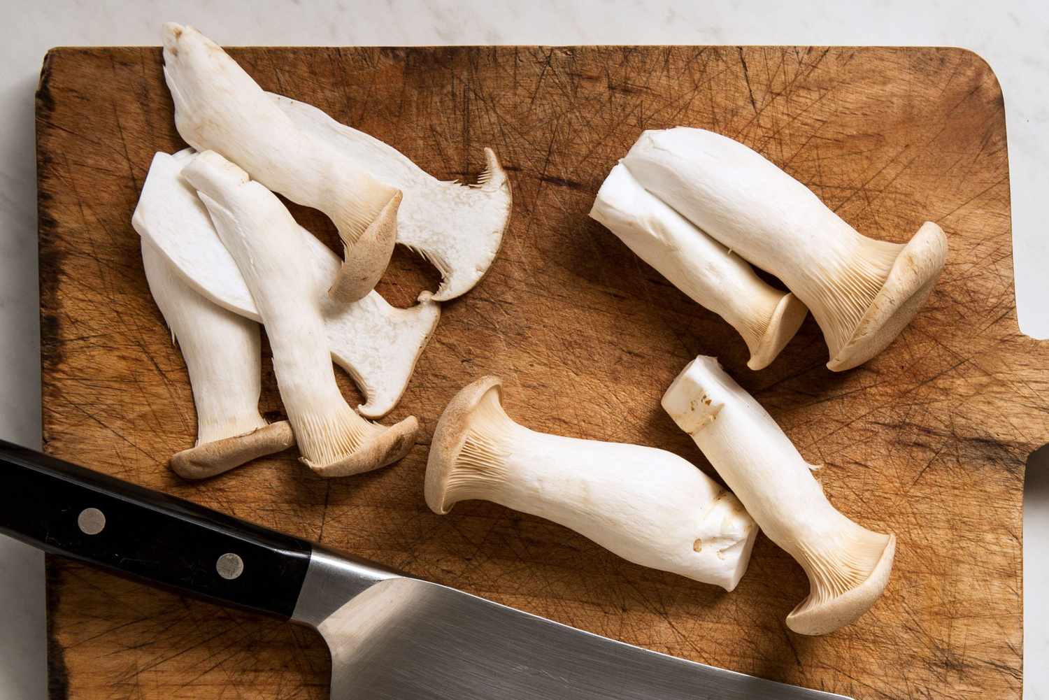 how-to-cut-king-trumpet-mushrooms