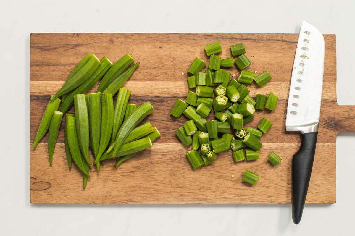 How To Cut Okra For Frying