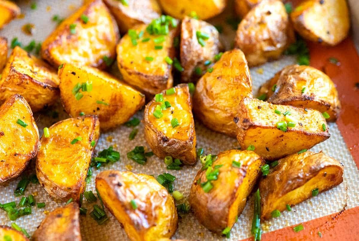 how-to-cut-roasted-potatoes