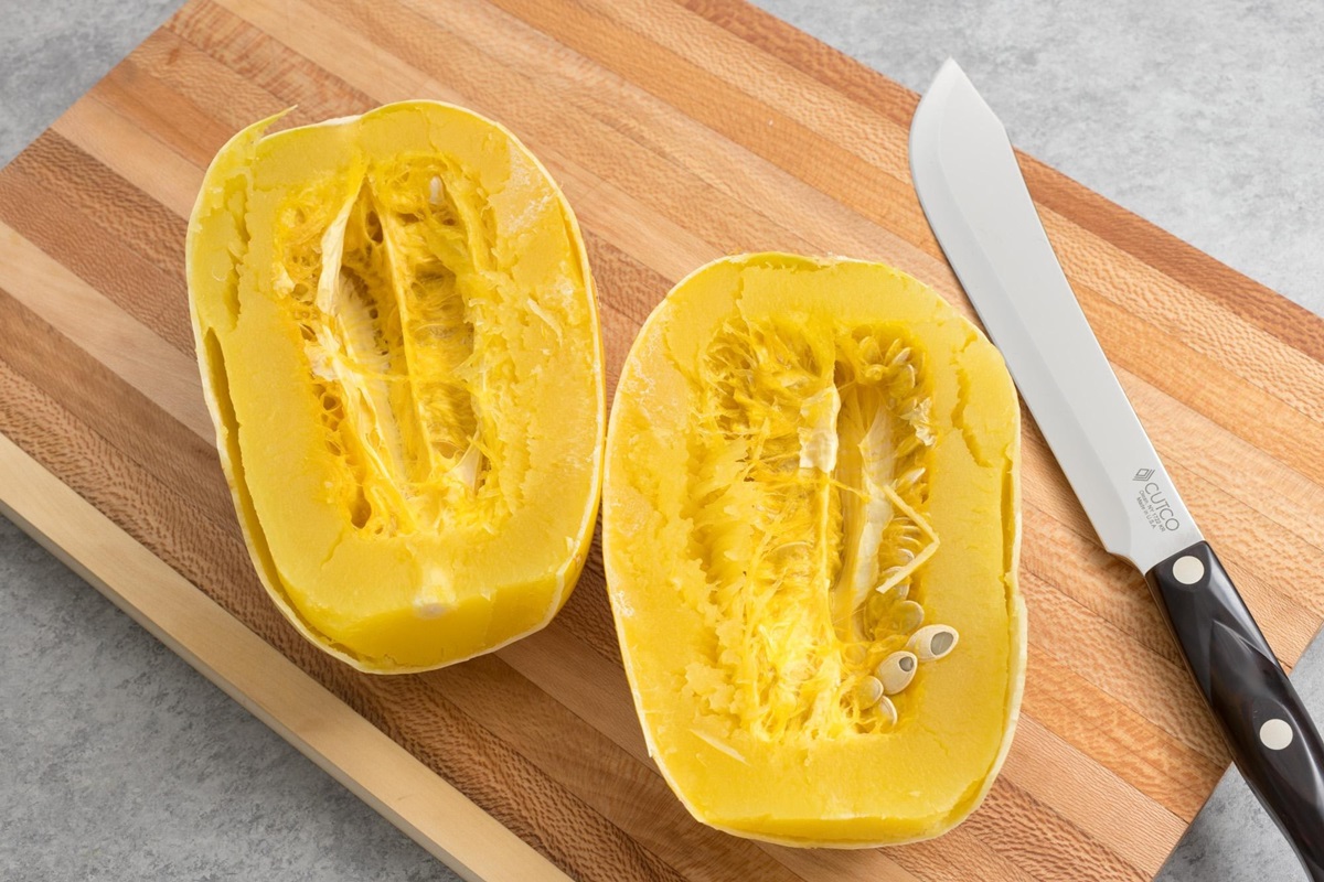 How To Cut Spaghetti Squash Without Microwave