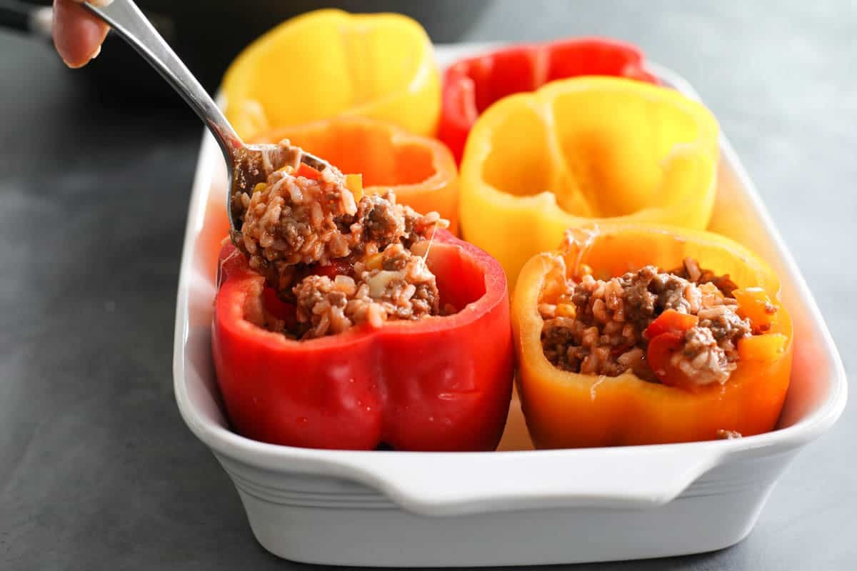 how-to-cut-stuffed-peppers