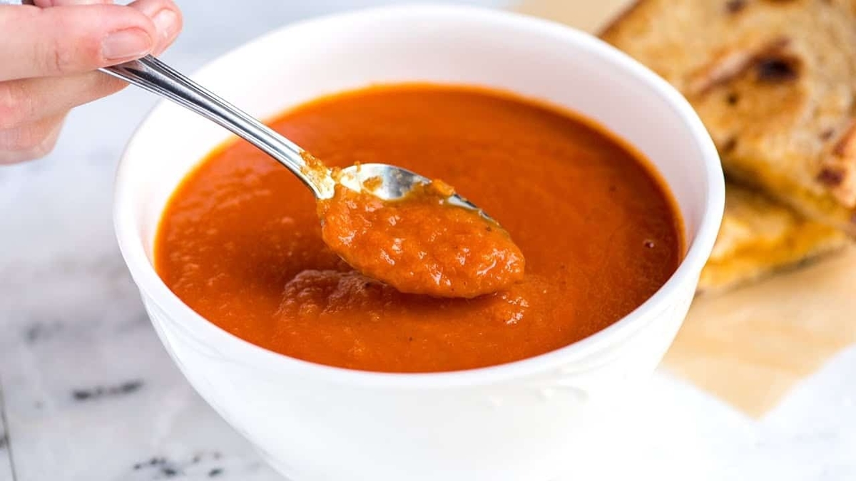 Easy Tomato Soup in a Blender (How NOT to make it acidic) - Food Recipes HQ