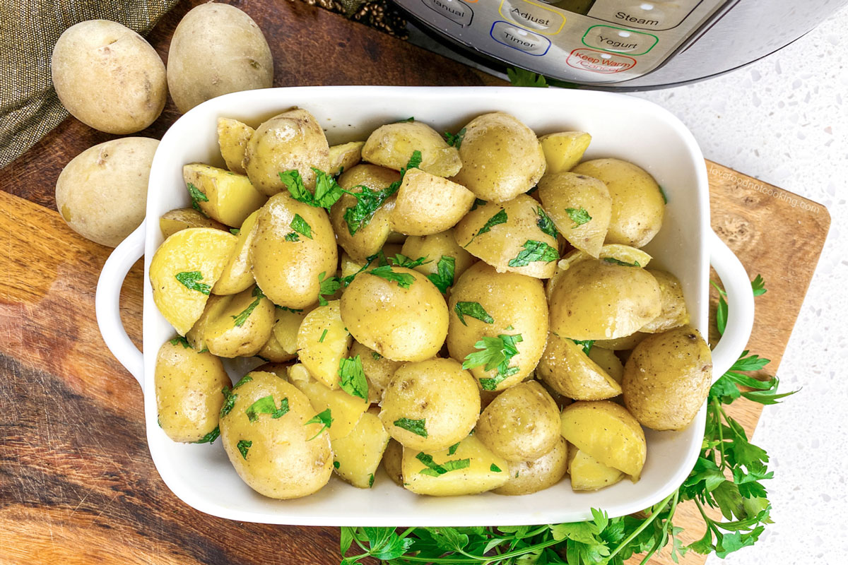 Boiling Potatoes in Instant Pot - Ninja Foodi Boiled Potatoes