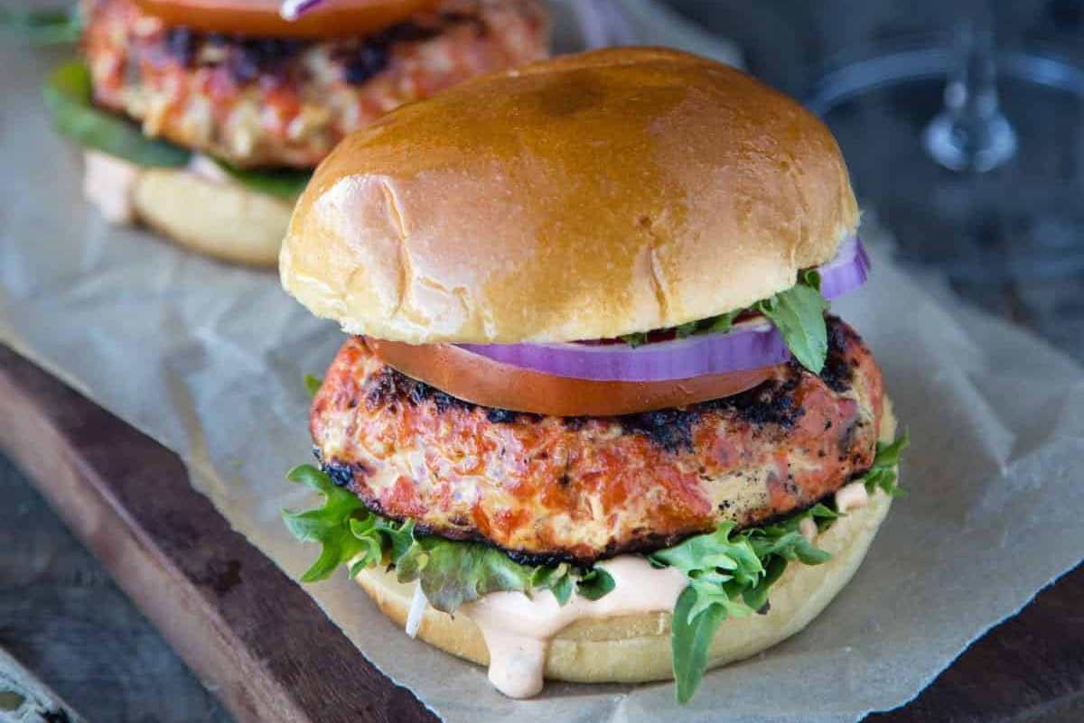 sometimes-sweeter-is-better-mini-hawaiian-style-salmon-burgers