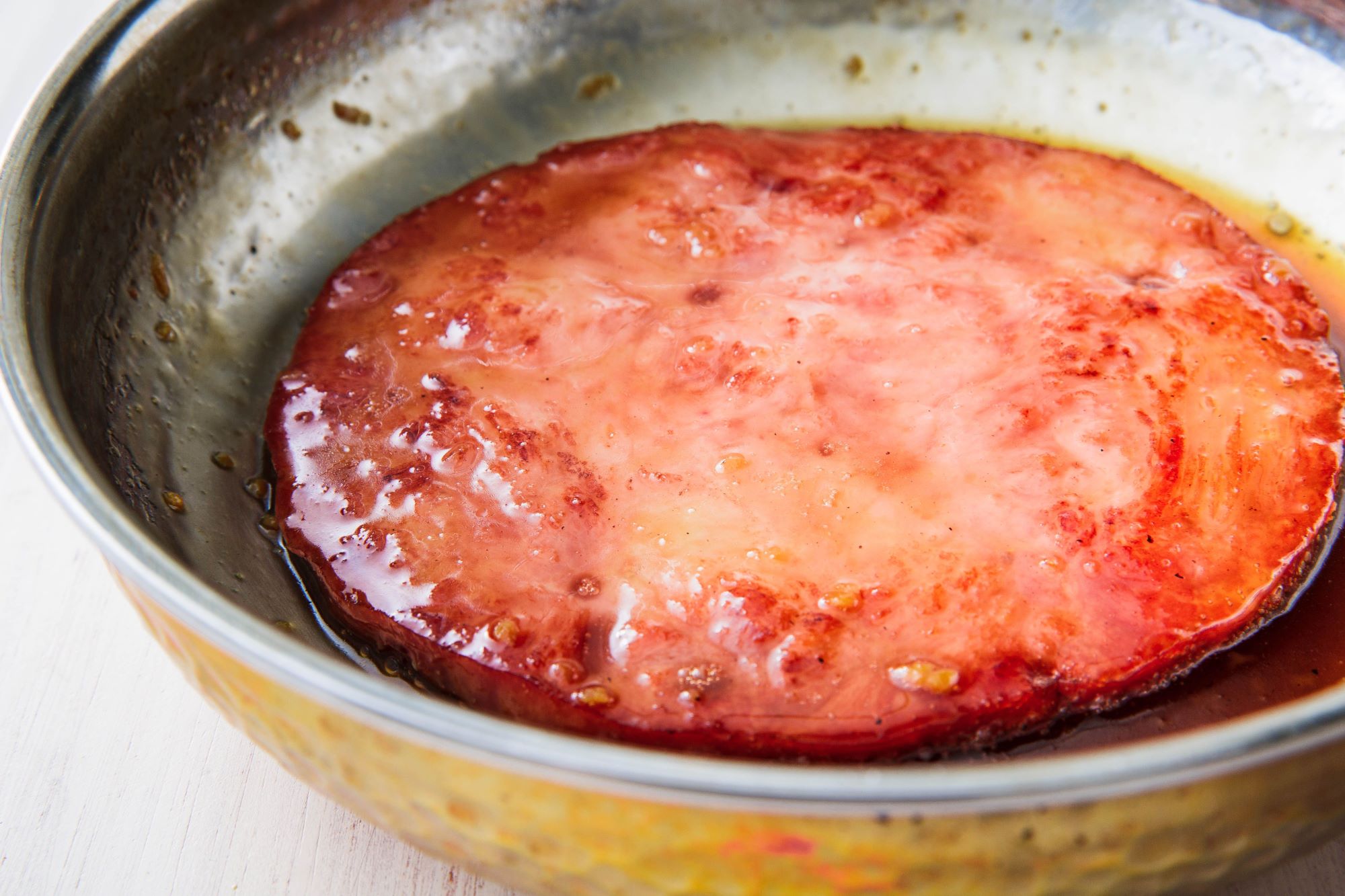 How To Cook A Ham Steak On The Stove