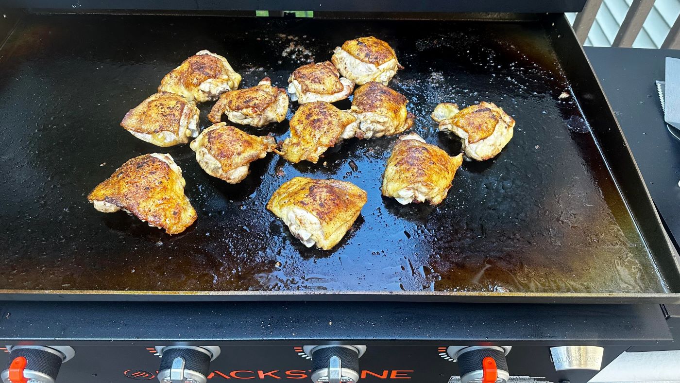 How To Cook Chicken Thighs On A Blackstone Griddle 