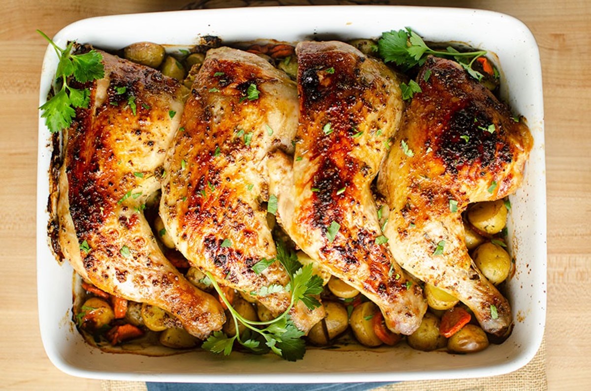 how-to-cook-chicken-leg-quarters-in-oven-recipes