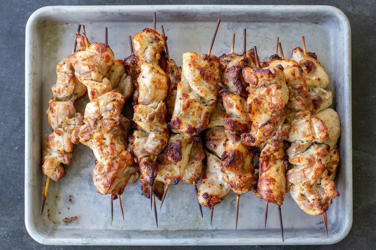 Cooking skewers in oven sale