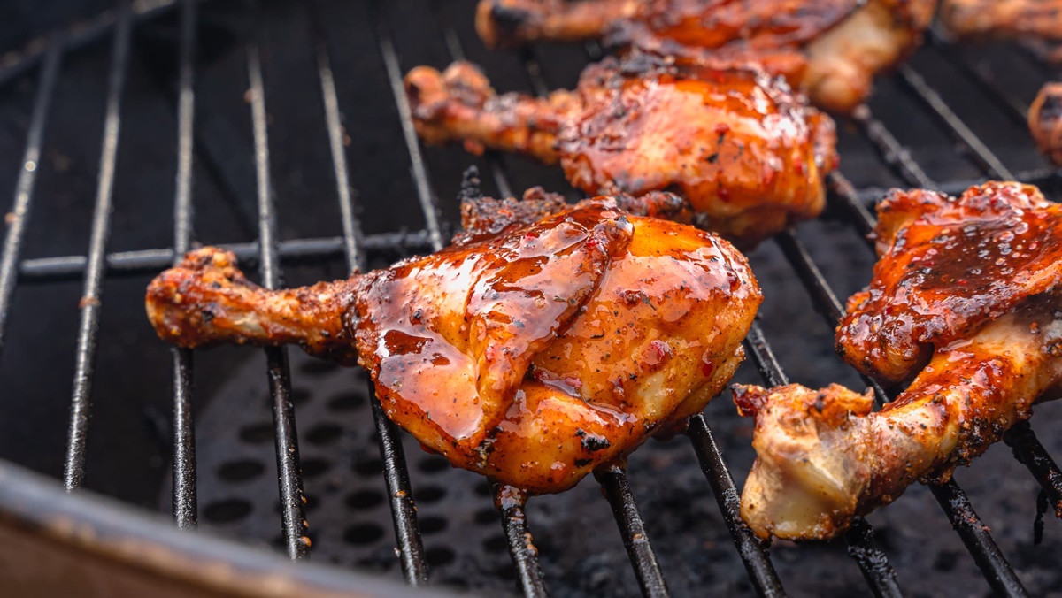 BBQ Organic Drumsticks & Baby Potatoes