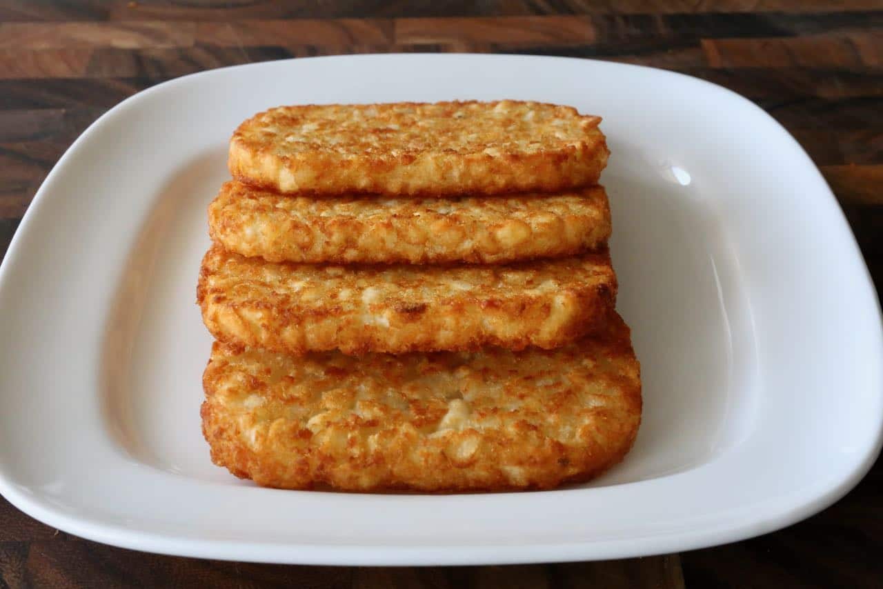 Crispy Air Fryer Hash Brown Patties (Frozen or Thawed) • The Fresh Cooky