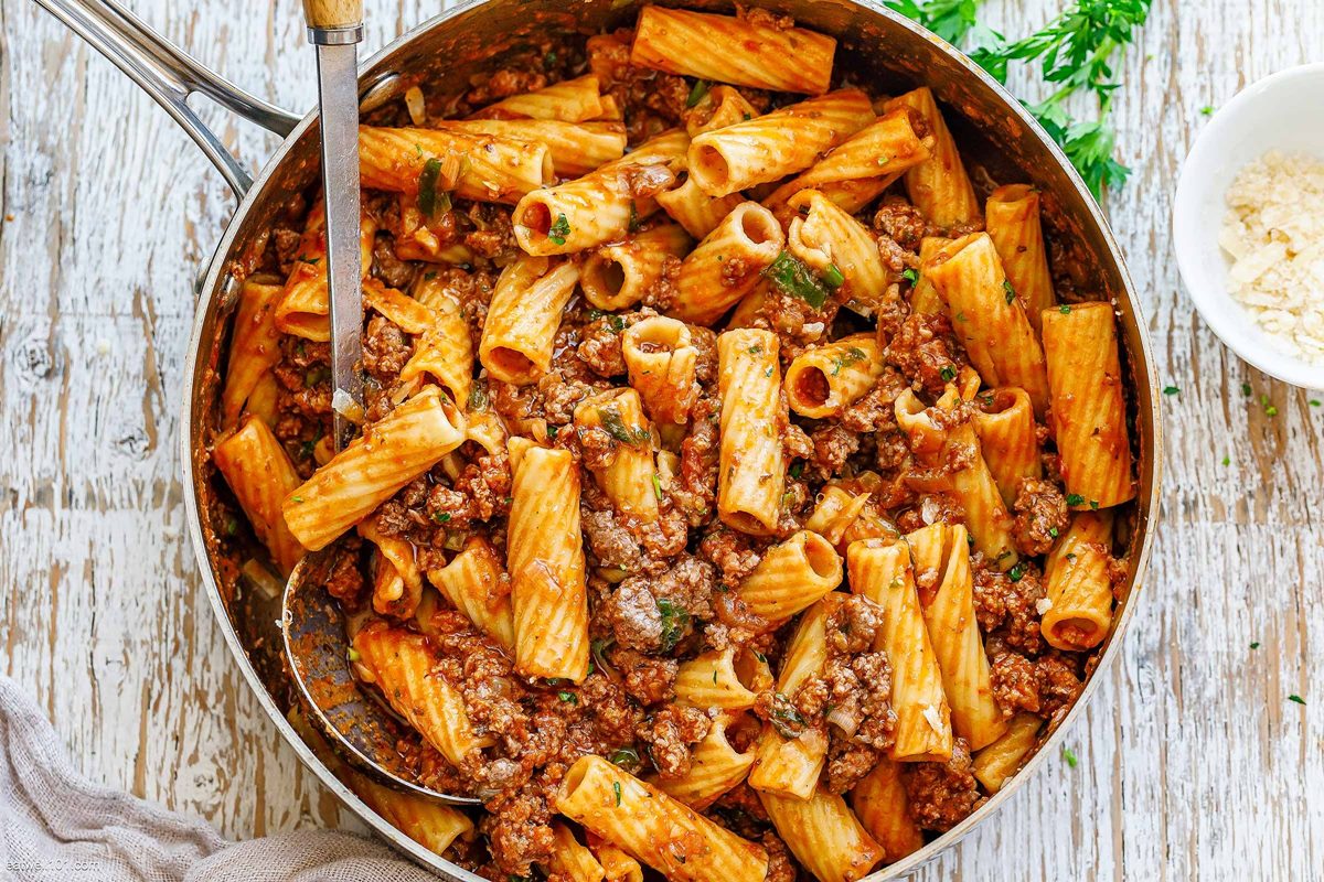 how-to-cook-ground-beef-for-pasta