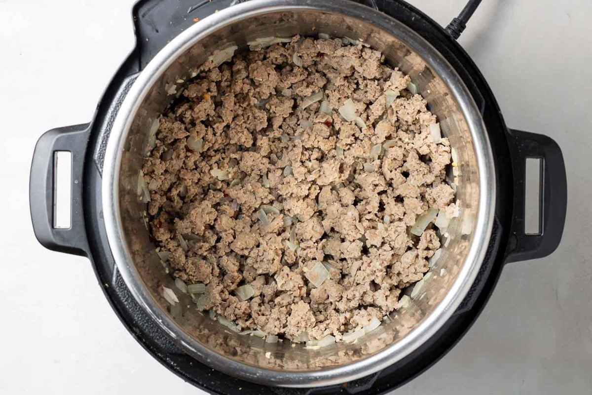 how-to-cook-ground-chicken-in-instant-pot