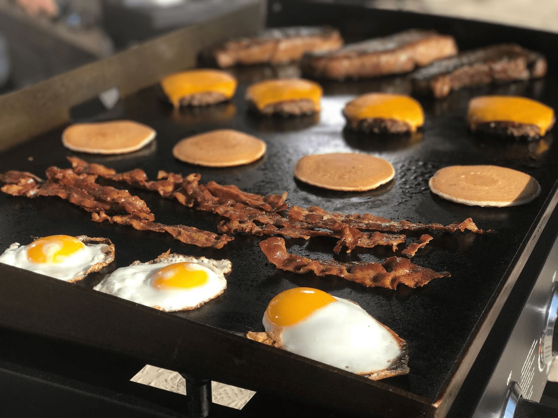 Cooking On A Griddle Grill