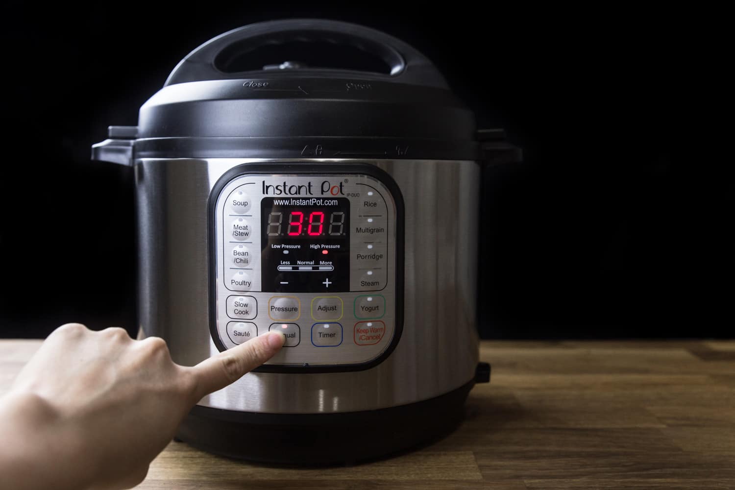 Instant pot cook 2024 on high pressure