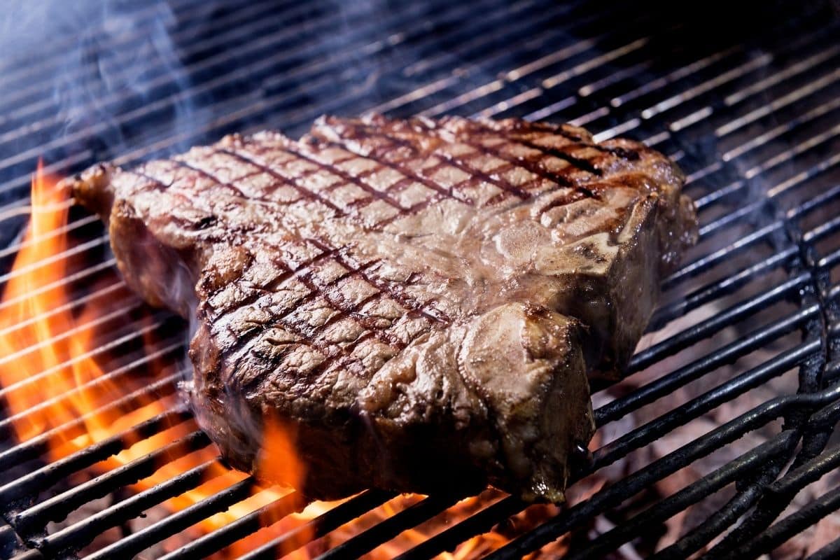 Grilled Porterhouse Steak: Flavor and a Sear