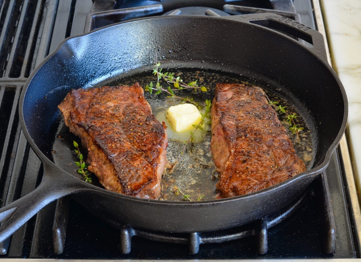 How to Cook Rib-Eye Steaks on the Stove — The Mom 100