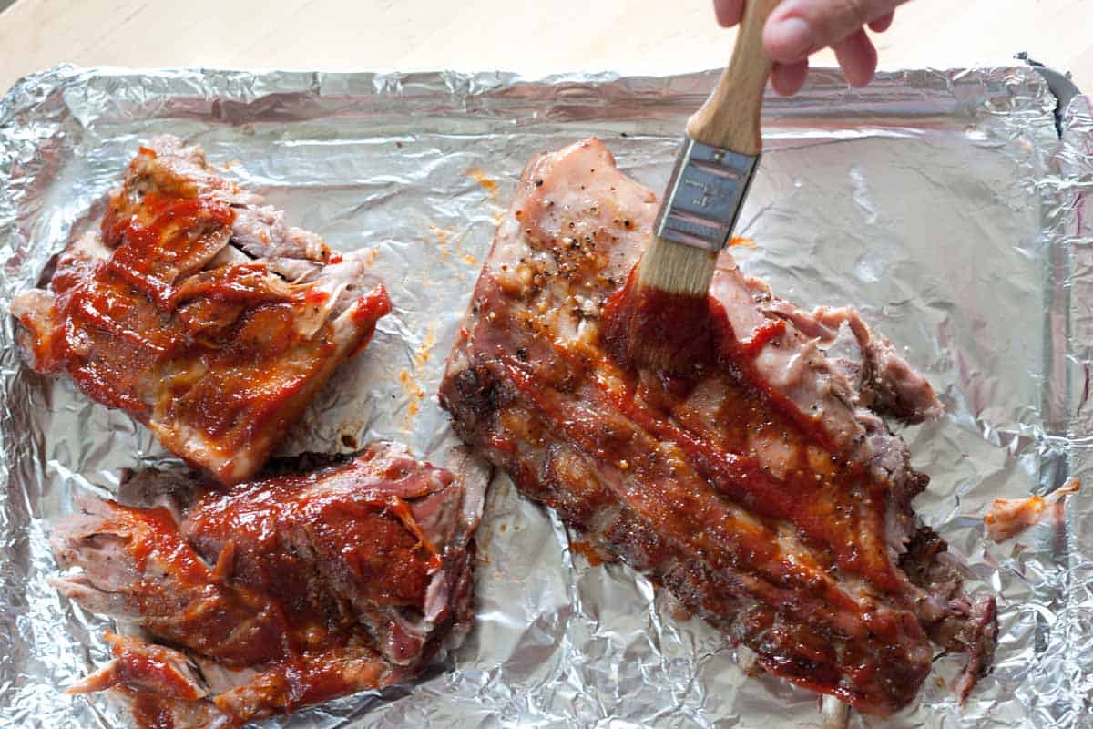 cook ribs in foil in oven