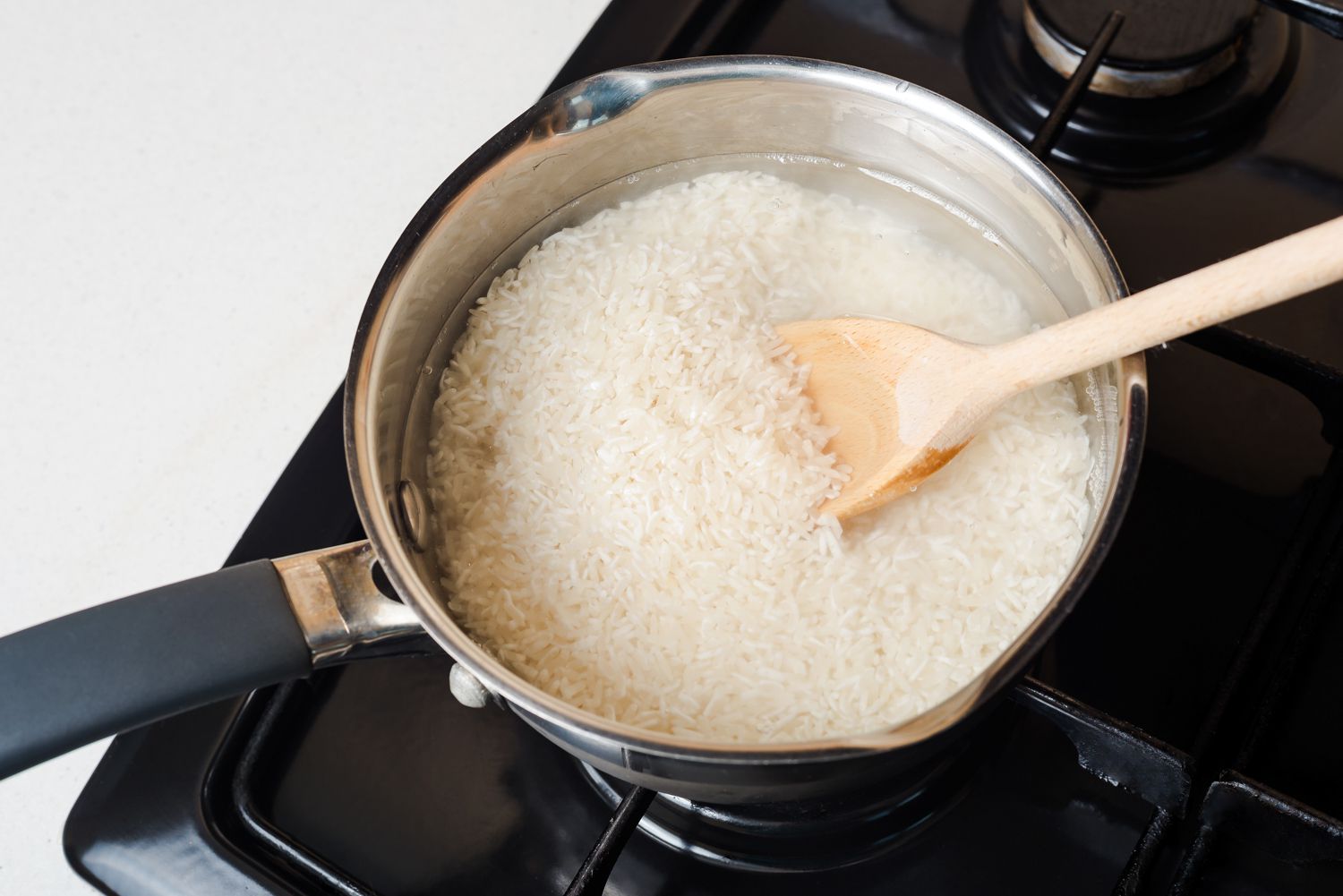 Simmering Rice