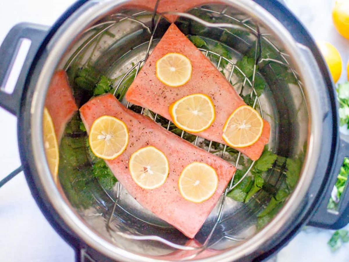 Cooking salmon in discount an instant pot