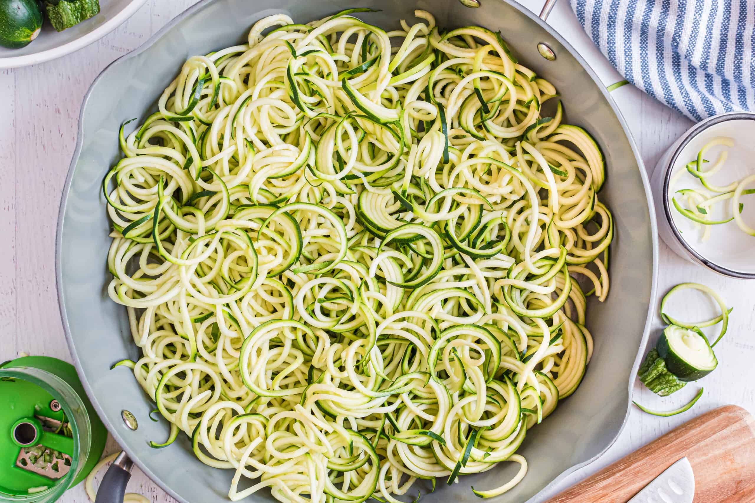 How to Store Spiralized Zucchini