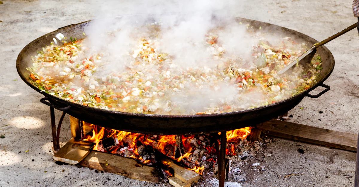 Smoky Campfire Paella