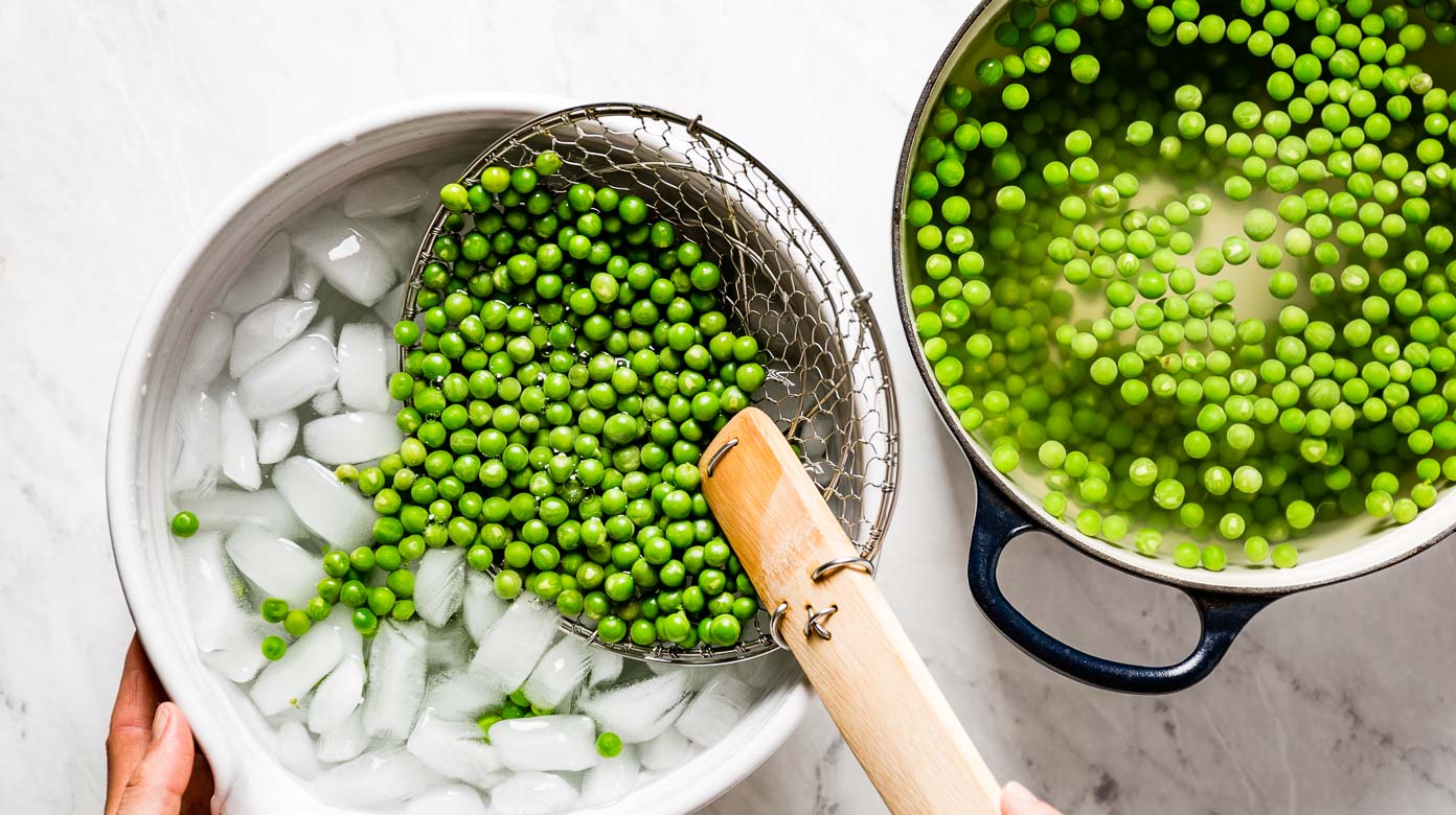 how-to-blanch-peas-for-freezing