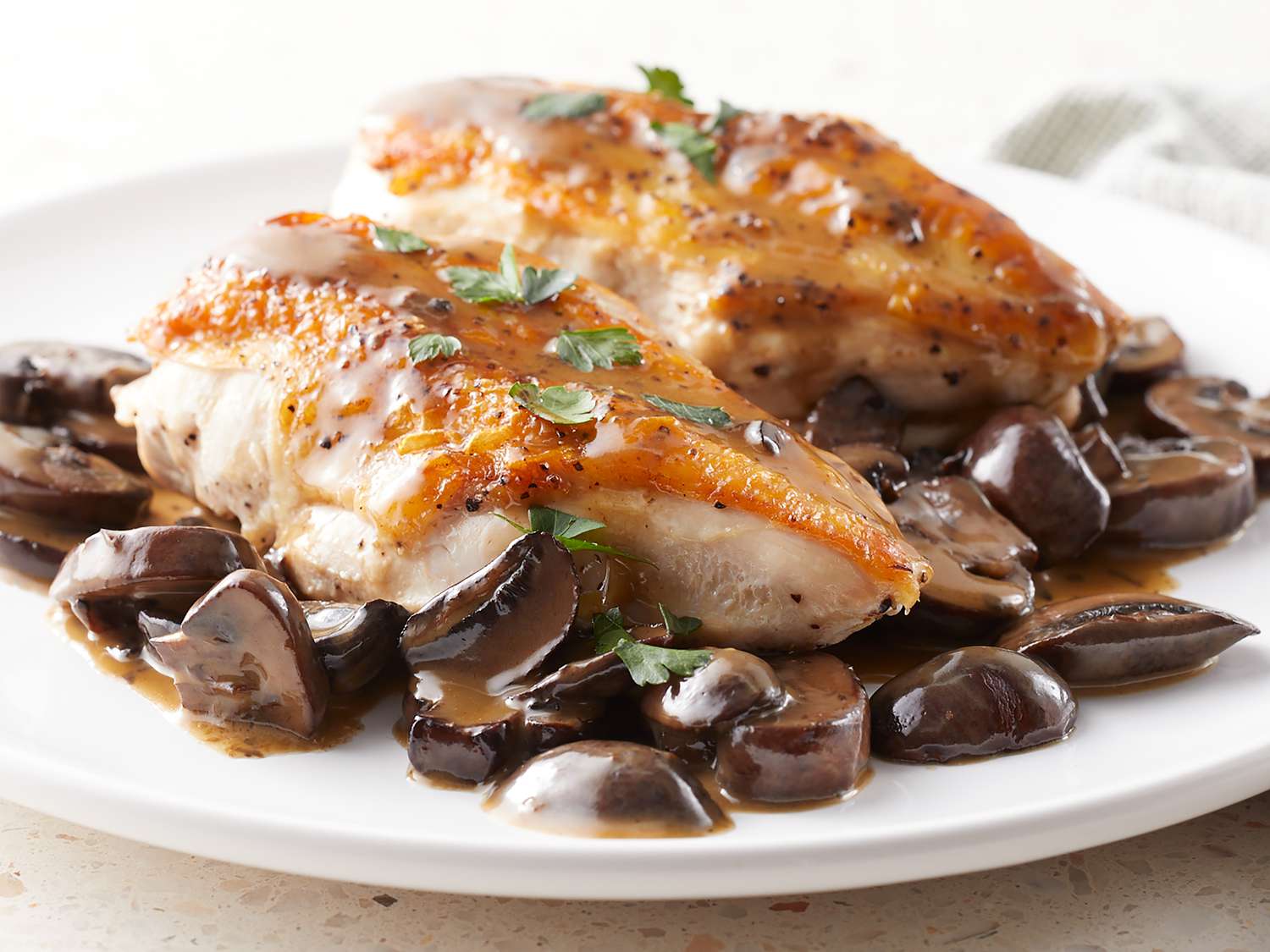 how-to-broil-chicken-with-mushrooms