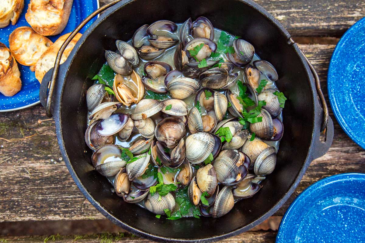 how-to-broil-clams