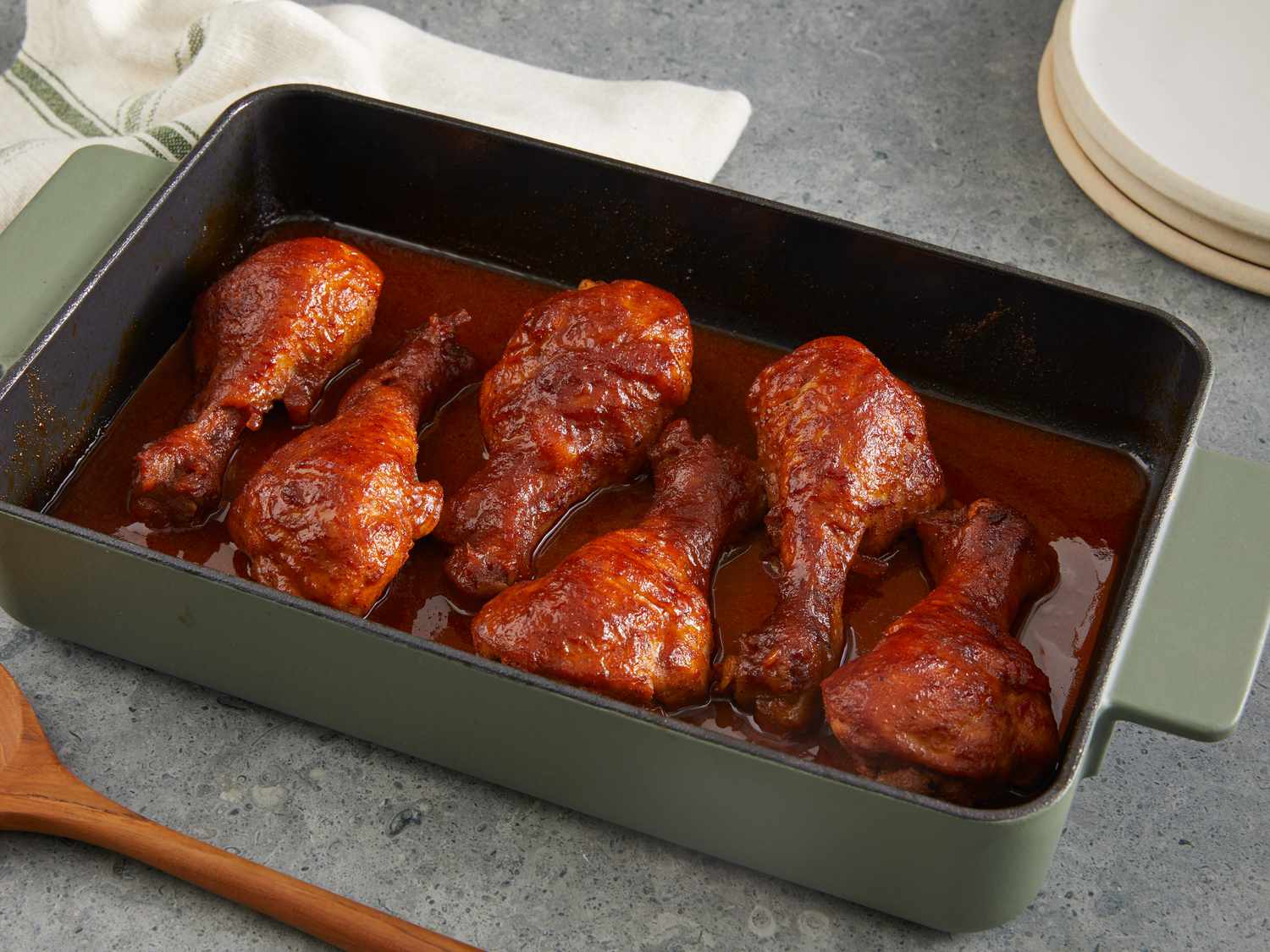 Easy BBQ Chicken Drumsticks (Oven Recipe) - Recipes That Crock!