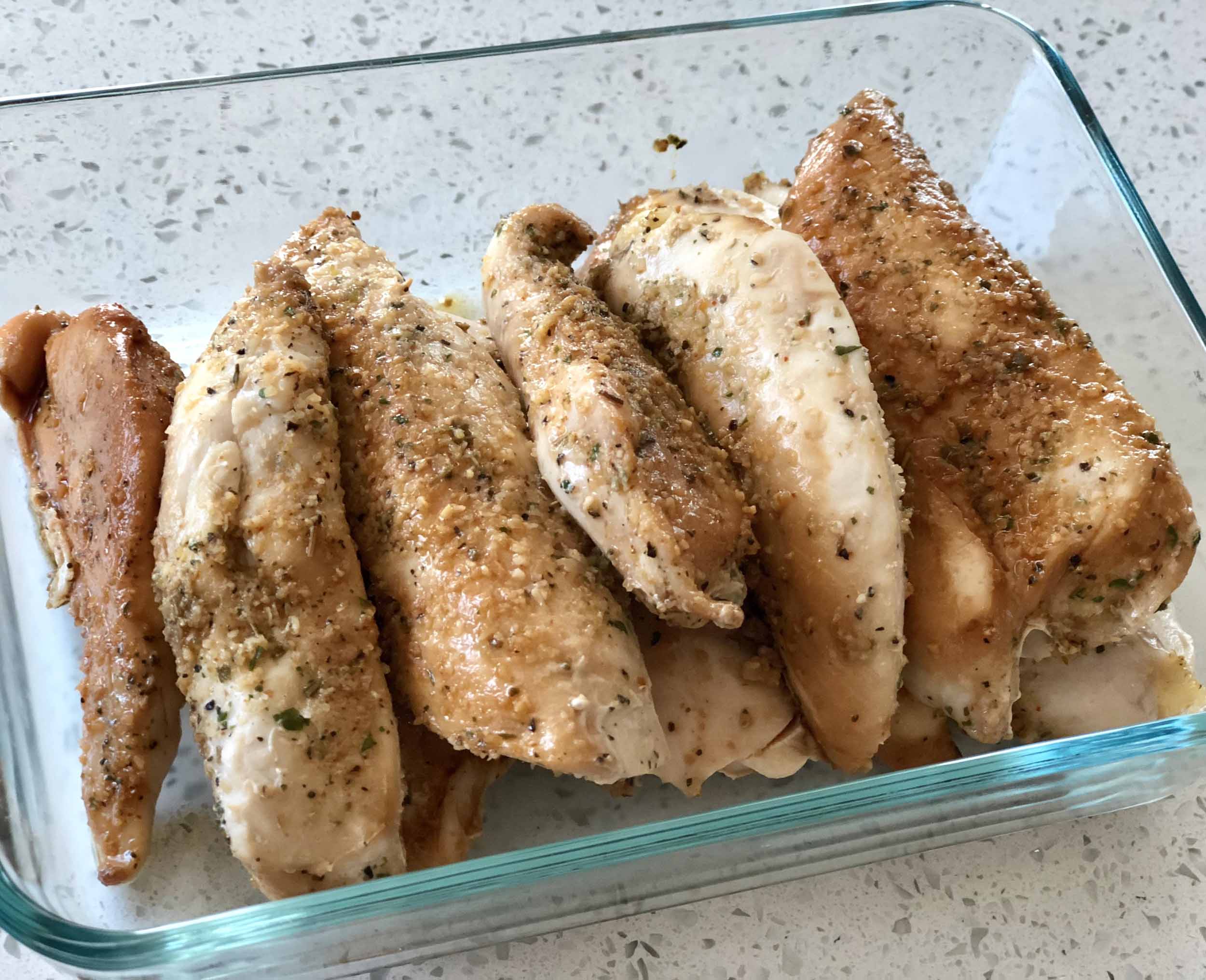 Oven Baked Chicken Tenders (No Breading)